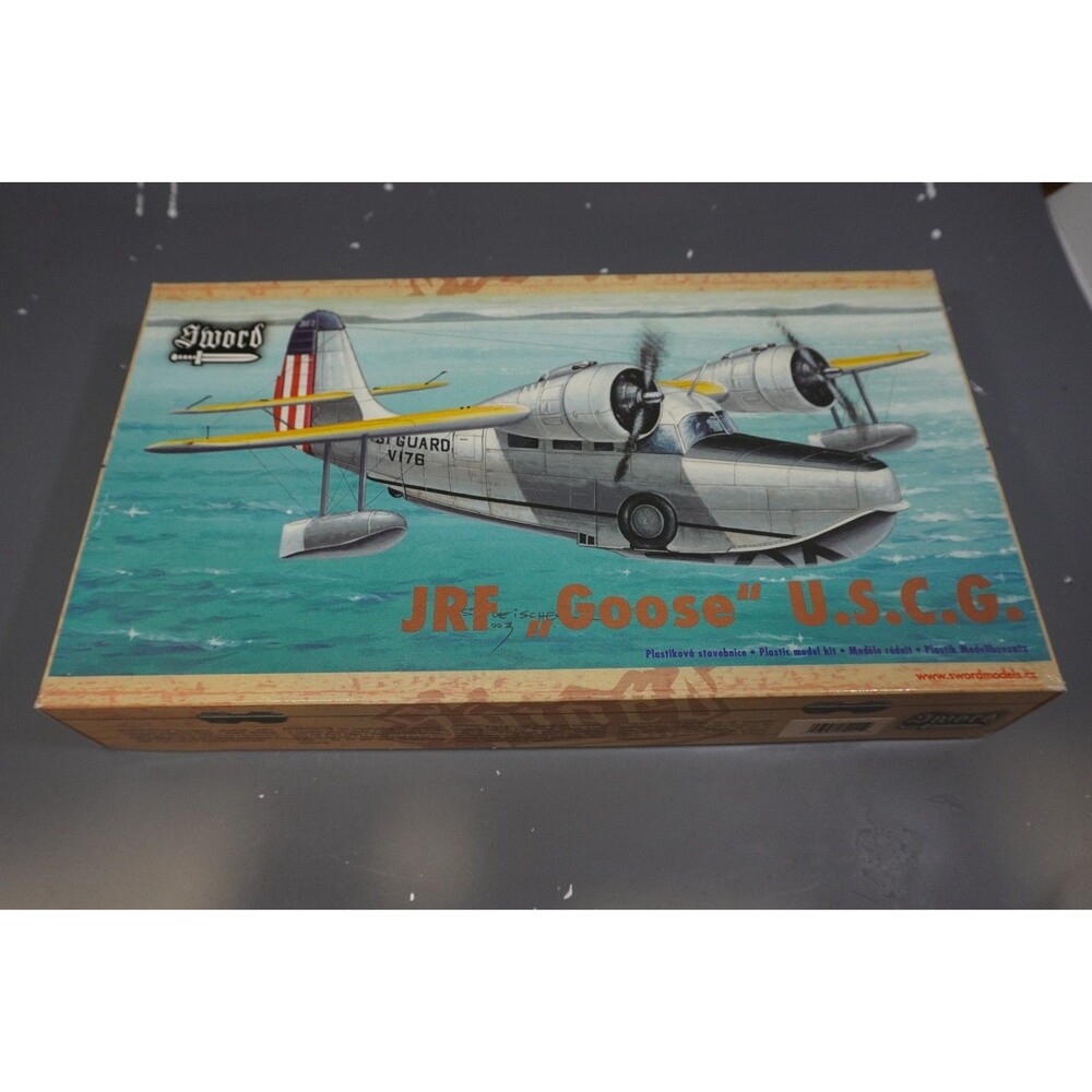Sword 1/72 JRF Goose U.S.C.G. Flying Boat Plastic Model Kit SW72111 New
